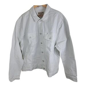 Polo Ralph Lauren eggshell white denim jacket